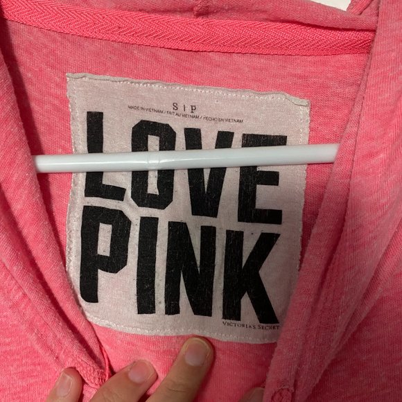 PINK Lightweight Zip Up - Picture 3 of 4